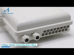 La boîte de distribution de noyau de FTTH 16, la boîte d'épissurage optique en plastique de fibre IP66 imperméabilisent