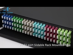 Fibre de la fibre 24 du module 12 de cassette de LC LGX MTP MPO pour le câblage structuré