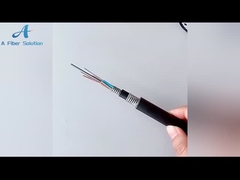 Noyau extérieur de l'antenne 24 de câble optique de fibre de mode unitaire pour la communication