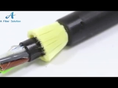 noyau optique du câble 48 de la fibre ADSS d'envergure de 100m aérien avec la double veste