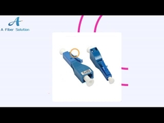Mâle optique recto de l'atténuateur 5dB LC UPC de fibre de SM au type femelle