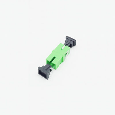 qualité  Flangeless SC Simplex Single Mode Adapter For CATV Telecommunication usine