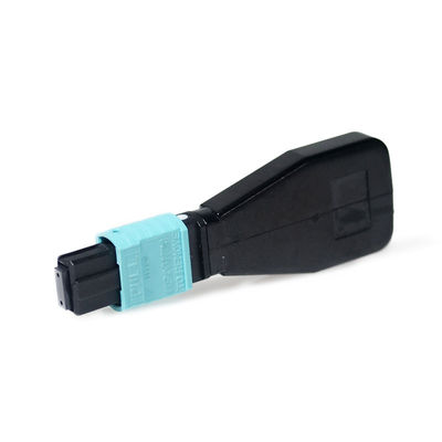 qualité  MTP MPO Fiber Optic Loopback OM3 24 Fiber For Data Center OEM usine