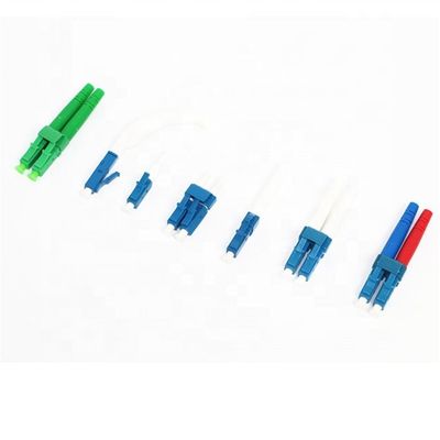 qualité  Multimode LC Fiber Optic Connector With PC UPC APC Polishing Fiber Ferrule usine