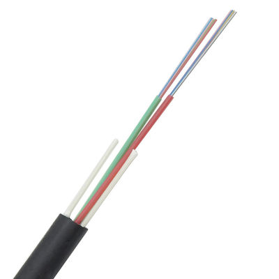 12 câble optique de fibre de noyau du noyau 24 avec deux la gaine lâche du tube FRP LSZH
