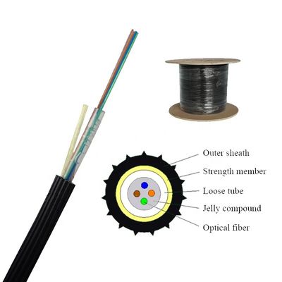 2 noyau Mini Optical Cable, OEM enflé du câble FRP de fibre d'air micro