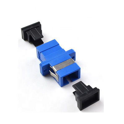 2 simplex unimodal optique gauche de PC de Sc d'adaptateur de fibre du SM SX pour le système de FTTH