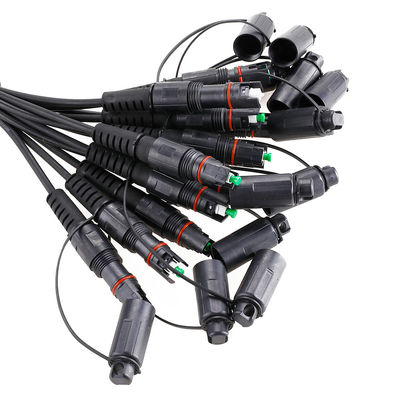 Corde de correction imperméable adaptée aux besoins du client de FTTH pour Sc RPA d'OptiTap Corning