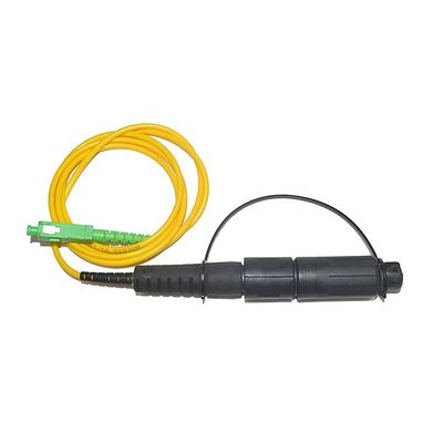 Solution imperméable d'IP68 FTTH, corde de correction optique de Sc RPA de fibre avec le connecteur d'Optitap