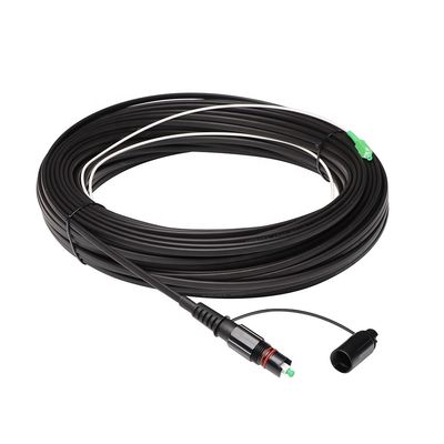 Solution imperméable d'IP68 FTTH, corde de correction optique de Sc RPA de fibre avec le connecteur d'Optitap