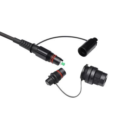 Solution imperméable d'IP68 FTTH, corde de correction optique de Sc RPA de fibre avec le connecteur d'Optitap