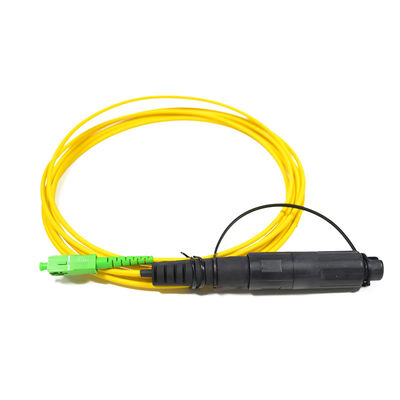 La solution imperméable de FTTH, corde de correction de FTTA avec du Sc a durci le connecteur d'OptiTap