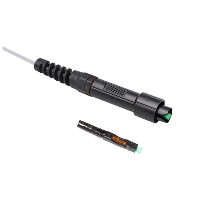 Adaptateur optique de fibre de champ de FTTH renforcé avec le connecteur rapide de FAC