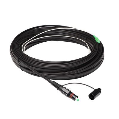Câble d'interface imperméable d'IP68 Ftth compatible avec le connecteur d'optitap
