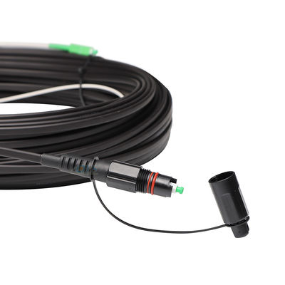 Câble d'interface imperméable d'IP68 Ftth compatible avec le connecteur d'optitap