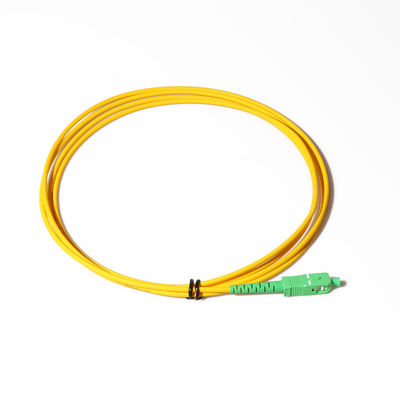 La correction blanche de câble de la fibre G657a2 attachent Sc RPA à Sc RPA 3m unimodaux