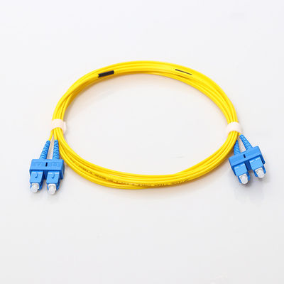 Corde de correction de fibre de mode unitaire de FC RPA, fibre Jumper Cord optique de FTTH