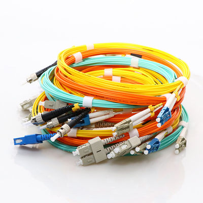 Corde de correction de fibre de mode unitaire de FC RPA, fibre Jumper Cord optique de FTTH