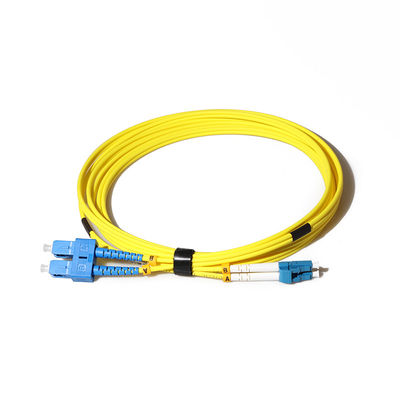 La correction de câble de fibre de Sc RPA attachent le simplex de mode unitaire de 2mm pour le système de FTTH
