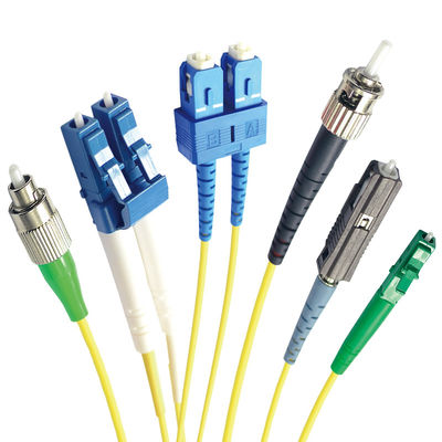 La correction de câble de fibre de Sc RPA attachent le simplex de mode unitaire de 2mm pour le système de FTTH