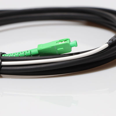 Duplex recto optique du câble d'interface de fibre de Sc RPA UPC FTTH G657A G652D