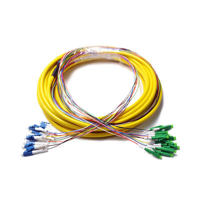 Sc LC a pré terminé le type du mode unitaire 9/125 de câble équipé de fibre