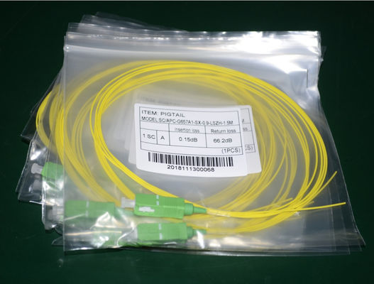 Duplex recto adapté aux besoins du client de St FC MTRJ SMA de Sc LC de corde de correction de câble de fibre