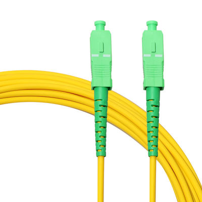 Sc optique électrique RPA de cordes de correction de fibre à Sc UPC 3 mètre