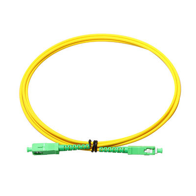 Sc optique électrique RPA de cordes de correction de fibre à Sc UPC 3 mètre
