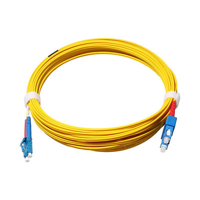Sc optique électrique RPA de cordes de correction de fibre à Sc UPC 3 mètre