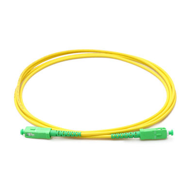 Simplex 9/125 de mode unitaire de corde de correction de Sc RPA de 3 mètres blindé
