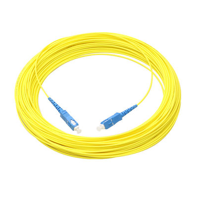 Simplex 9/125 de mode unitaire de corde de correction de Sc RPA de 3 mètres blindé