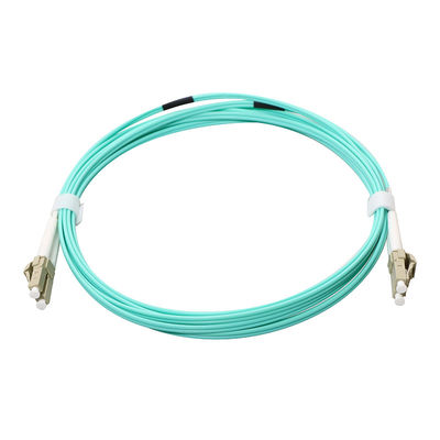 SM LC au duplex de corde de câble de correction de fibre multimode de LC avec 1.6mm 2.0mm 3.0mm