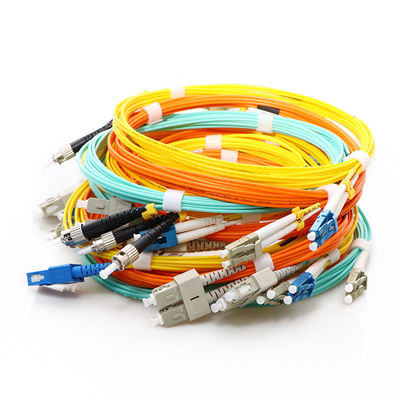 La correction de câble de fibre de FTTH attachent UPC RPA avec le connecteur de MTRJ MU DIN
