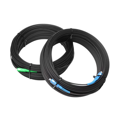 La correction de câble de fibre de Sc UPC RPA FTTH attachent 2 le simplex du noyau G657A pour extérieur d'intérieur