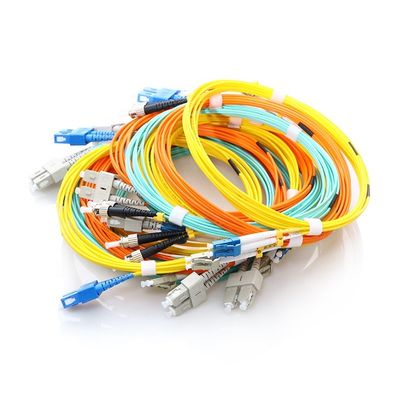 Sc RPA - duplex recto du mode unitaire G657A 9/125 de corde de correction de câble de fibre de Sc RPA