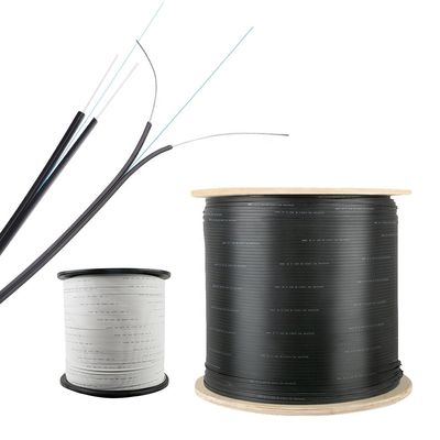 Câble optique d'intérieur optique de fibre de mode unitaire de câble d'interface de Ftth de tambour de contreplaqué du noyau 1km 2km 3km de fibre 1