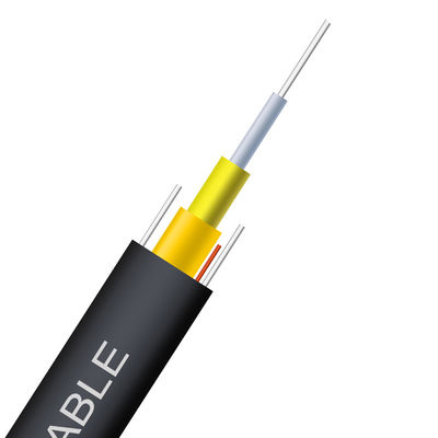 1 câble d'intérieur de Toneable G657A1 G657A2 G657A3 FTTP de noyau/extérieur protégé tendu d'interface pour la télécommunication, baisse plate Cabl