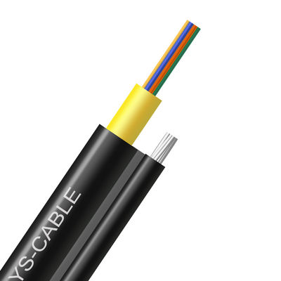Câble d'interface optique extérieur de fibre du nouvel 2,4 de fibre de ftth d'interface de câble Auto-appui GYXTC8Y GYXTC8H du schéma 8