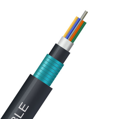 De haute qualité sous le GR 24 48 96 144 câble GYFTY53 d'Optique de fibre des noyaux G652d