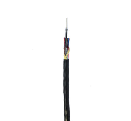12~288 câble optique enflé de fibre G652D GCYFTY d'air micro unimodal de conduit des noyaux