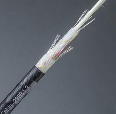 12~288 câble optique enflé de fibre G652D GCYFTY d'air micro unimodal de conduit des noyaux
