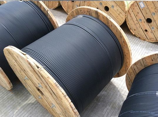 Type GYTA53 câble enterré direct de double veste optique extérieur de fibre