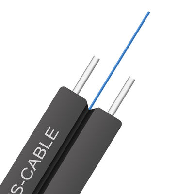 GJXFH 1 2 4 câble d'interface optique d'intérieur de fibre de SM du câble d'interface de ftth de noyau G652d G657A1 G657A2