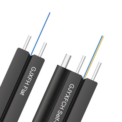 1km 1 ftth de noyau du noyau 4 du noyau 2 interface le câble d'interface optique autosuffisant de fibre du câble G657A2