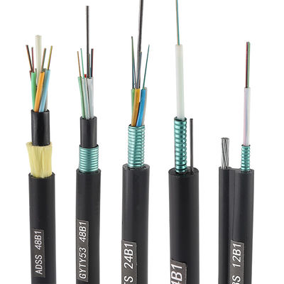 GYFTY 12 24 36 48 72 96 144 288 modes unitaires du noyau G652D a échoué le câble optique lâche de fibre de tube