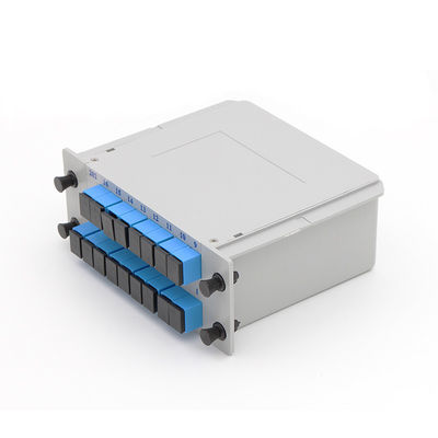 Type optique longueur d'onde de cassette du diviseur 1x16 de fibre de PLC de Sc UPC de 1650nm