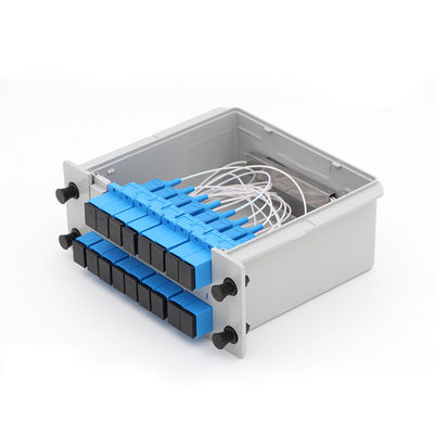 Type optique longueur d'onde de cassette du diviseur 1x16 de fibre de PLC de Sc UPC de 1650nm