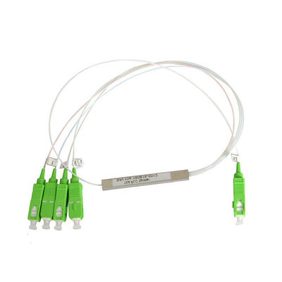 Diviseur de PLC de Mini Steel Tube Type 1 * 4 avec le connecteur de Sc RPA UPC