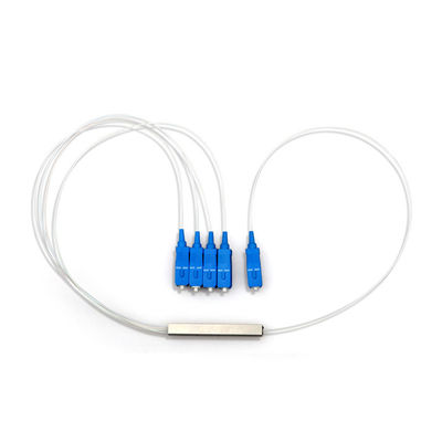 Diviseur de PLC de Mini Steel Tube Type 1 * 4 avec le connecteur de Sc RPA UPC